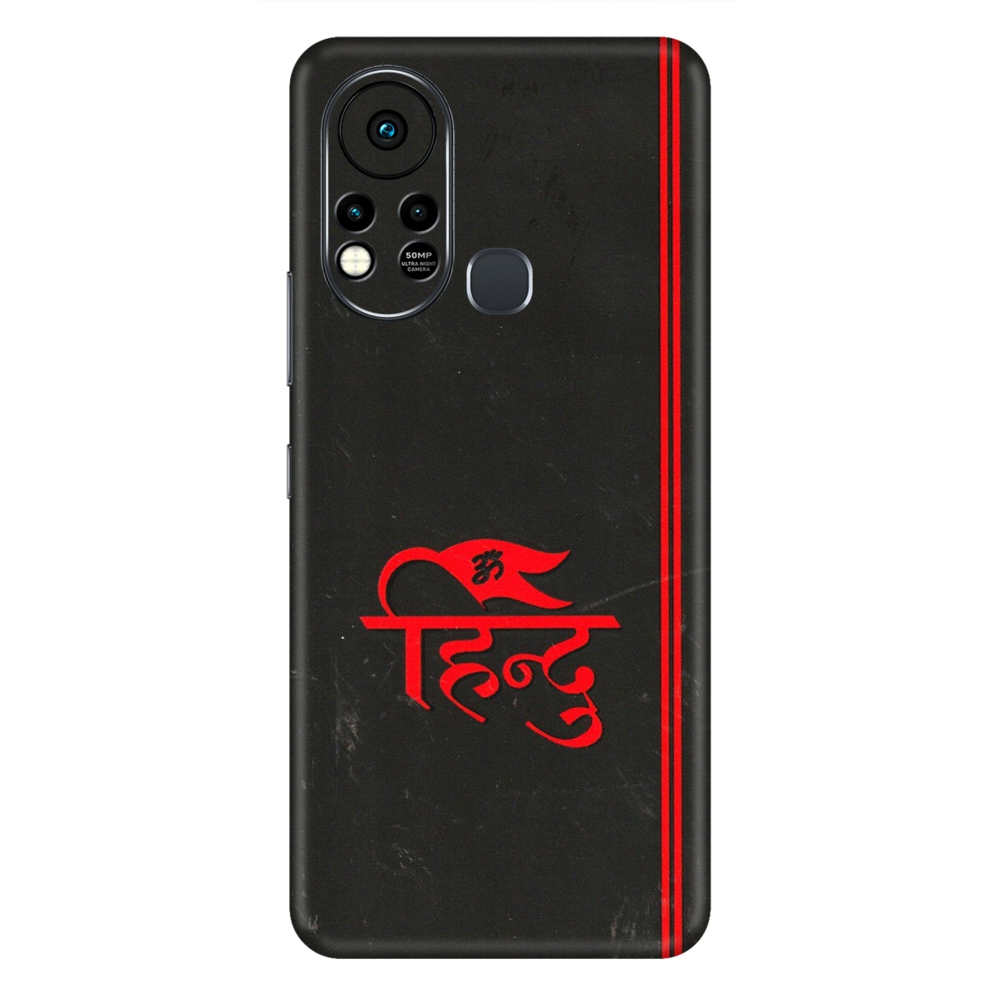 INFINIX Phone Skins (All Models) - Hindu Black - 3D Embossed Finish (L-153) Infinix Hot 11S