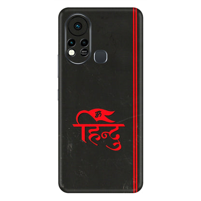 INFINIX Phone Skins (All Models) - Hindu Black - 3D Embossed Finish (L-153) Infinix Hot 11S