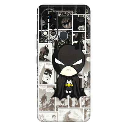 INFINIX Phone Skins (All Models) - Toon Batman - 3D Embossed Finish (L-182) Infinix Hot 11S