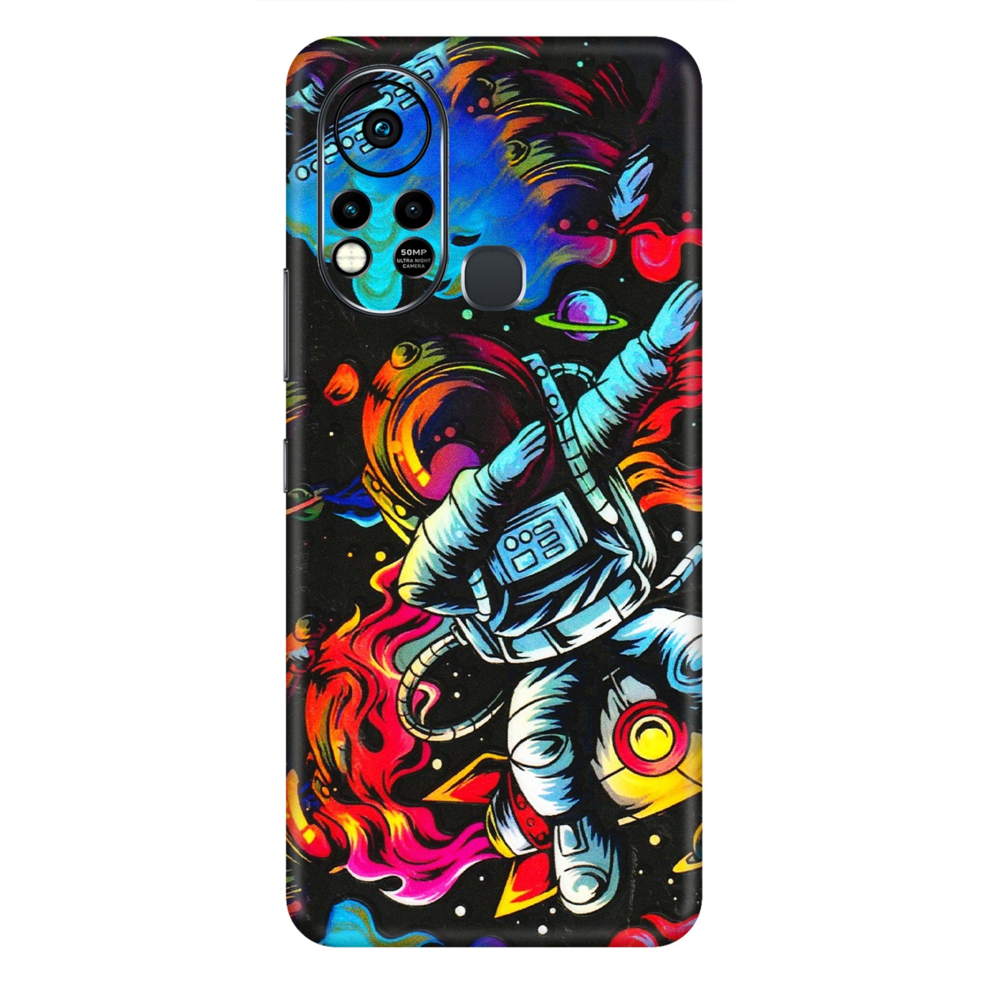 INFINIX Phone Skins (All Models) - Astronaut Dope - 3D Embossed Finish (L-191) Infinix Hot 11S
