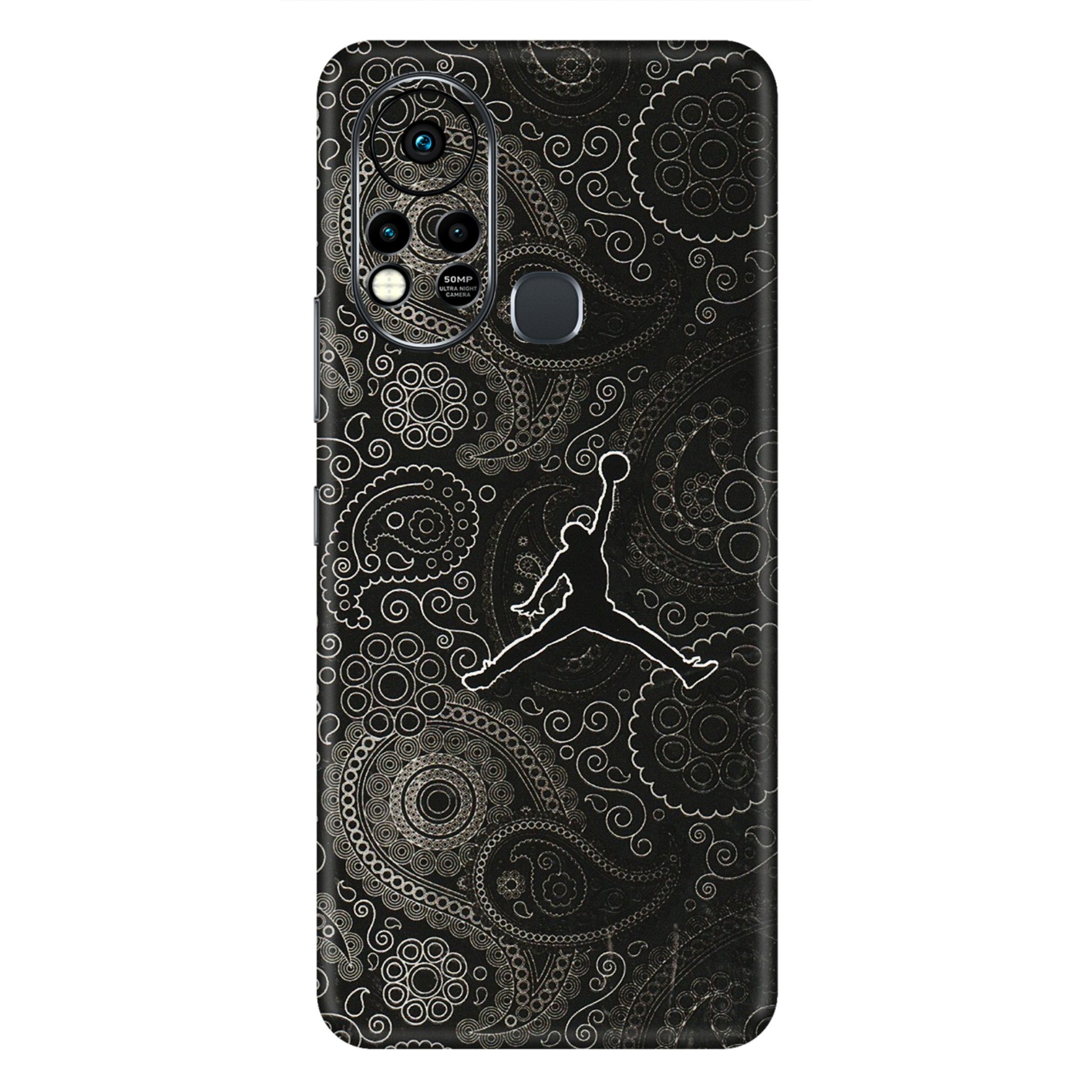 INFINIX Phone Skins (All Models) - Basketball Player Artwork - 3D Embossed Finish (L-215) Infinix Hot 11S