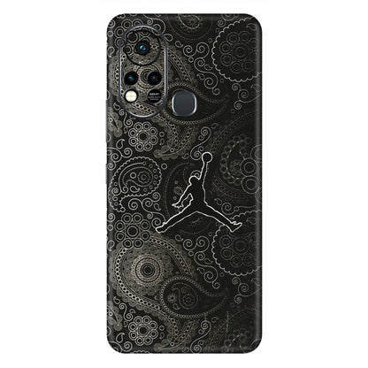 INFINIX Phone Skins (All Models) - Basketball Player Artwork - 3D Embossed Finish (L-215) Infinix Hot 11S