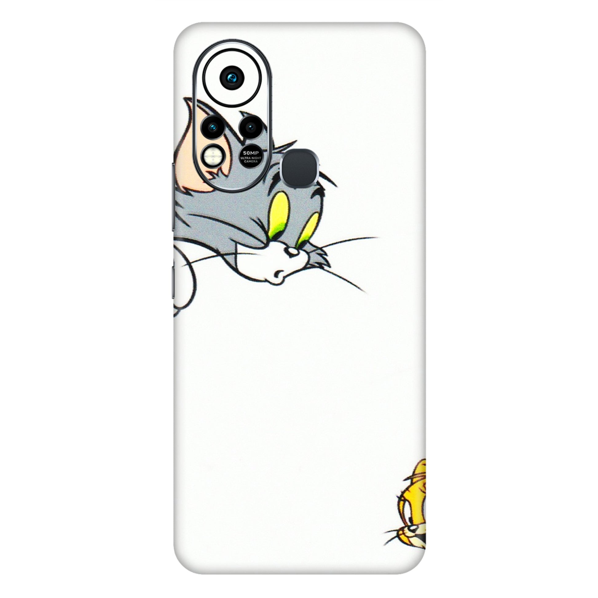 INFINIX Phone Skins (All Models) - Cute Tom And Jerry - 3D Embossed Finish (L-220) Infinix Hot 11S