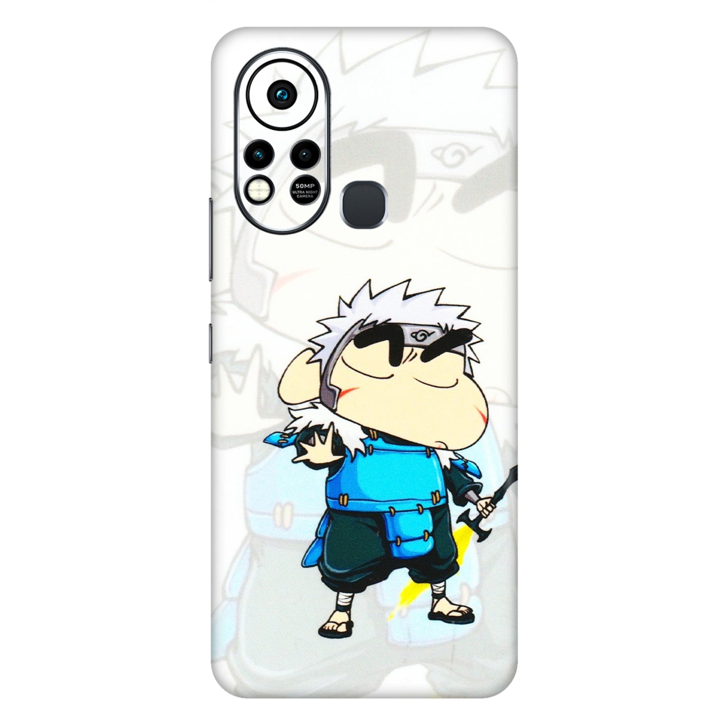 INFINIX Phone Skins (All Models) - Angry Young Shinchan - 3D Embossed Finish (L-226) Infinix Hot 11S
