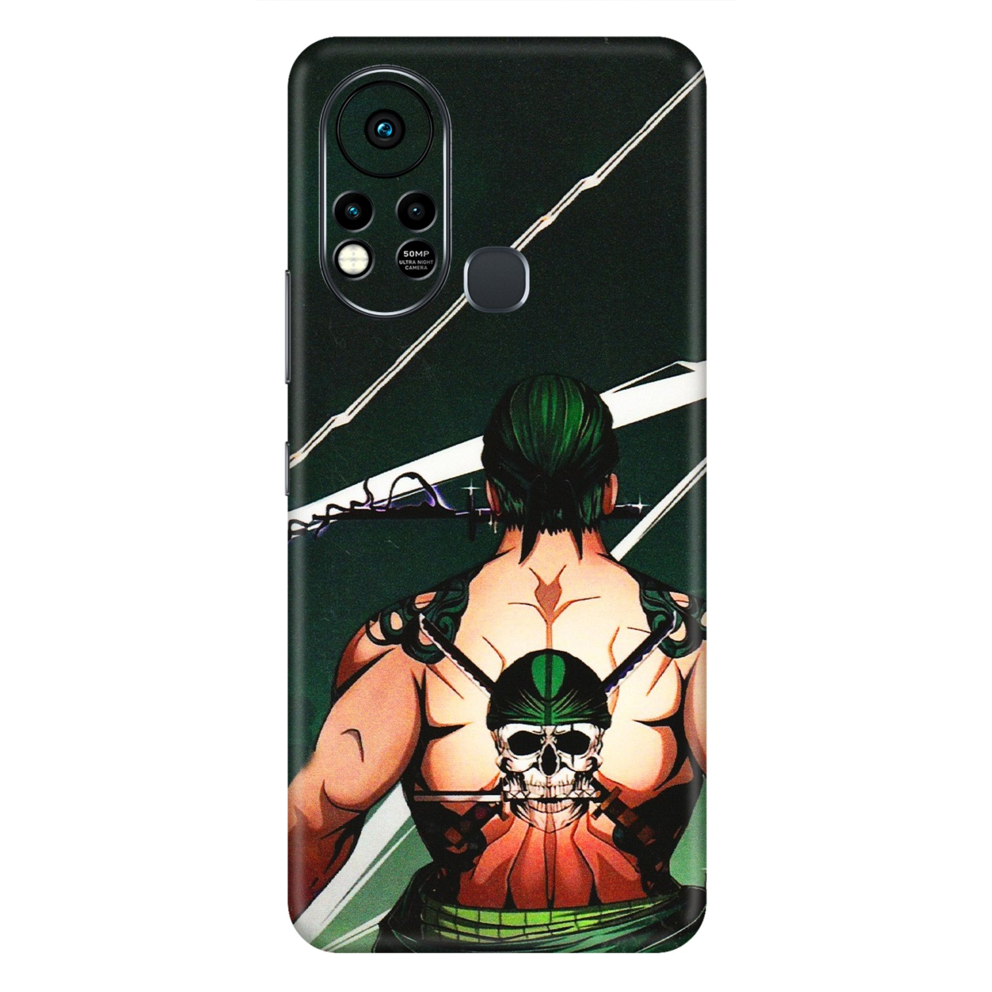 INFINIX Phone Skins (All Models) - Zoro Anime - 3D Embossed Finish (L-23) Infinix Hot 11S