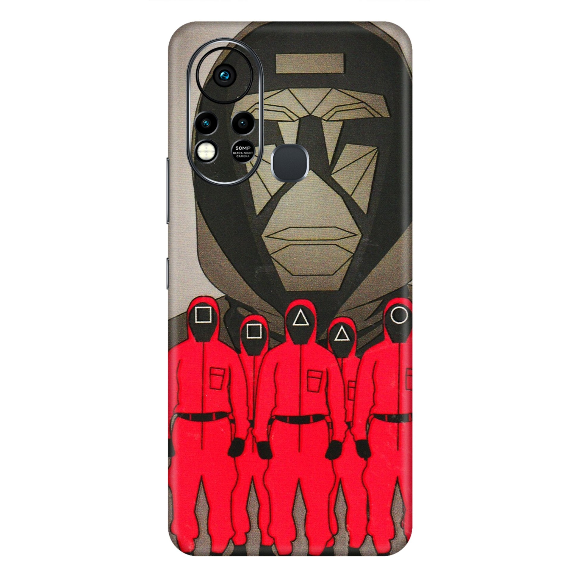 INFINIX Phone Skins (All Models) - Squid Game Hero - 3D Embossed Finish (L-245) Infinix Hot 11S