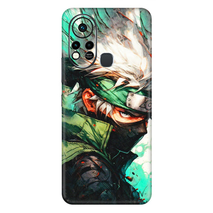 INFINIX Phone Skins (All Models) - Kakashi Side Profile - 3D Embossed Finish (L-249) Infinix Hot 11S