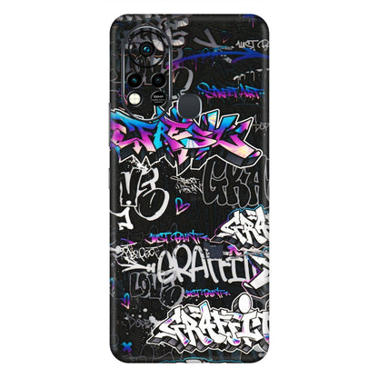 INFINIX Phone Skins (All Models) - Graffiti Killer - 3D Embossed Finish (L-274) Infinix Hot 11S