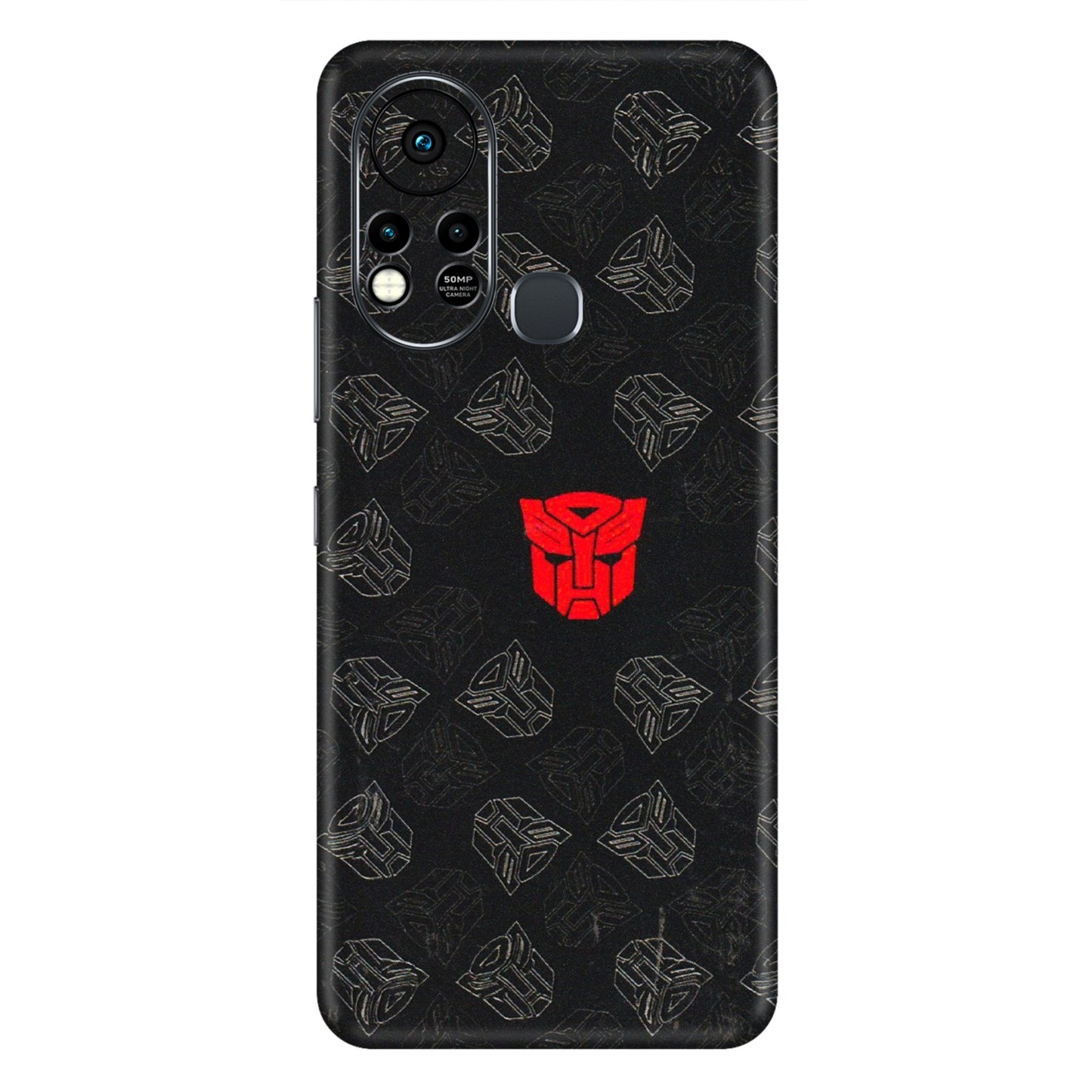INFINIX Phone Skins (All Models) - Transformers Devastation - 3D Embossed Finish (L-301) Infinix Hot 11S