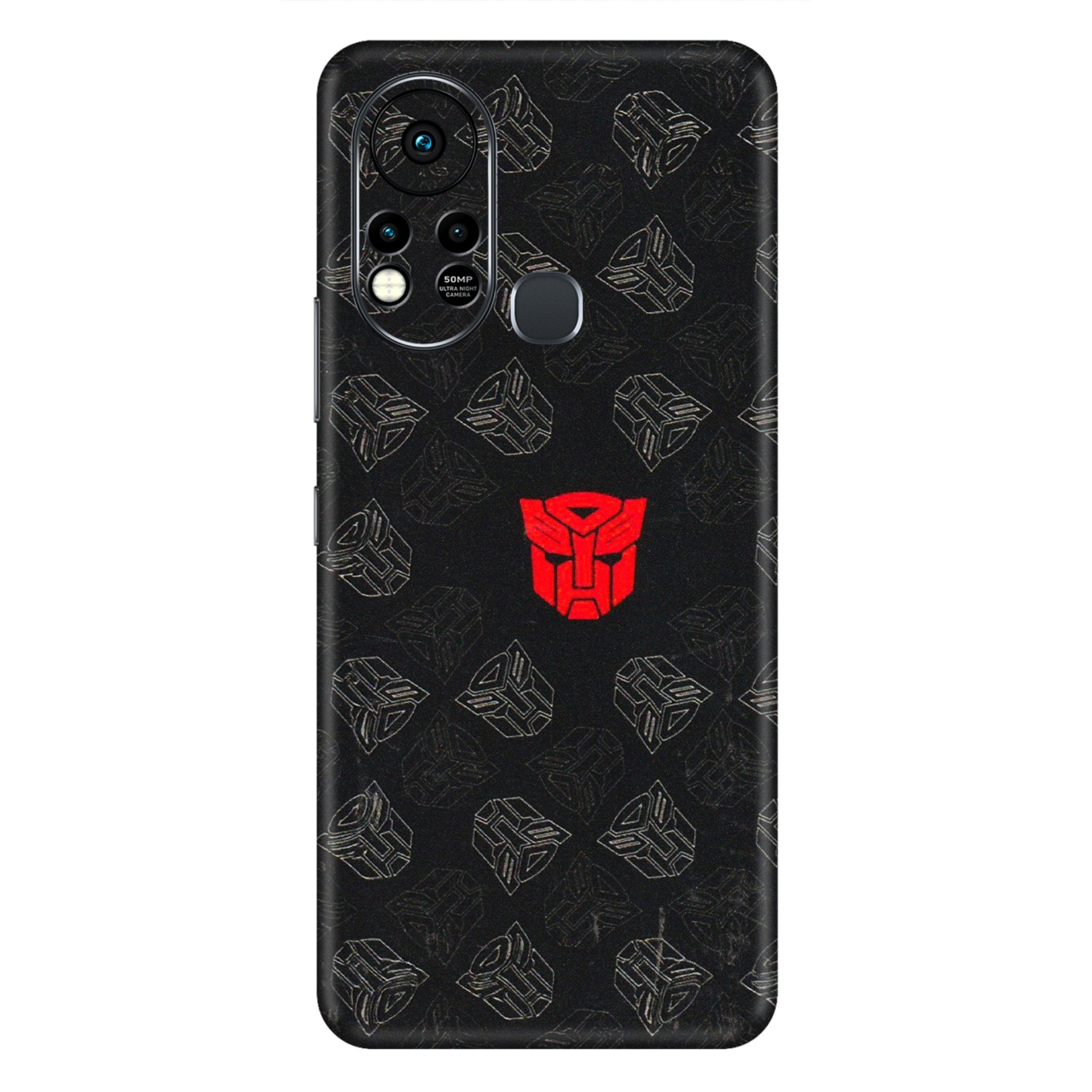 INFINIX Phone Skins (All Models) - Transformers Devastation - 3D Embossed Finish (L-301) Infinix Hot 11S