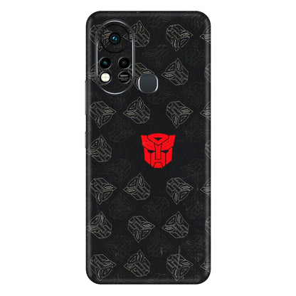 INFINIX Phone Skins (All Models) - Transformers Devastation - 3D Embossed Finish (L-301) Infinix Hot 11S