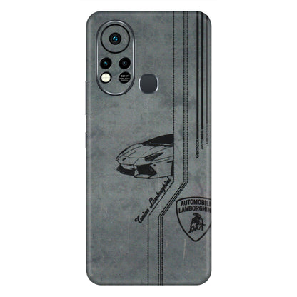 INFINIX Phone Skins (All Models) - New Lamborgini Aventador - 3D Embossed Finish (L-321) Infinix Hot 11S