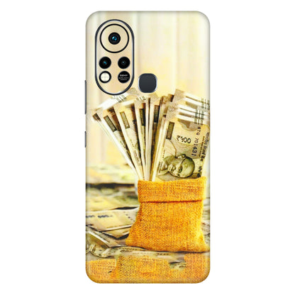 INFINIX Phone Skins (All Models) - Show Me The Money - 3D Embossed Finish (L-52) Infinix Hot 11S