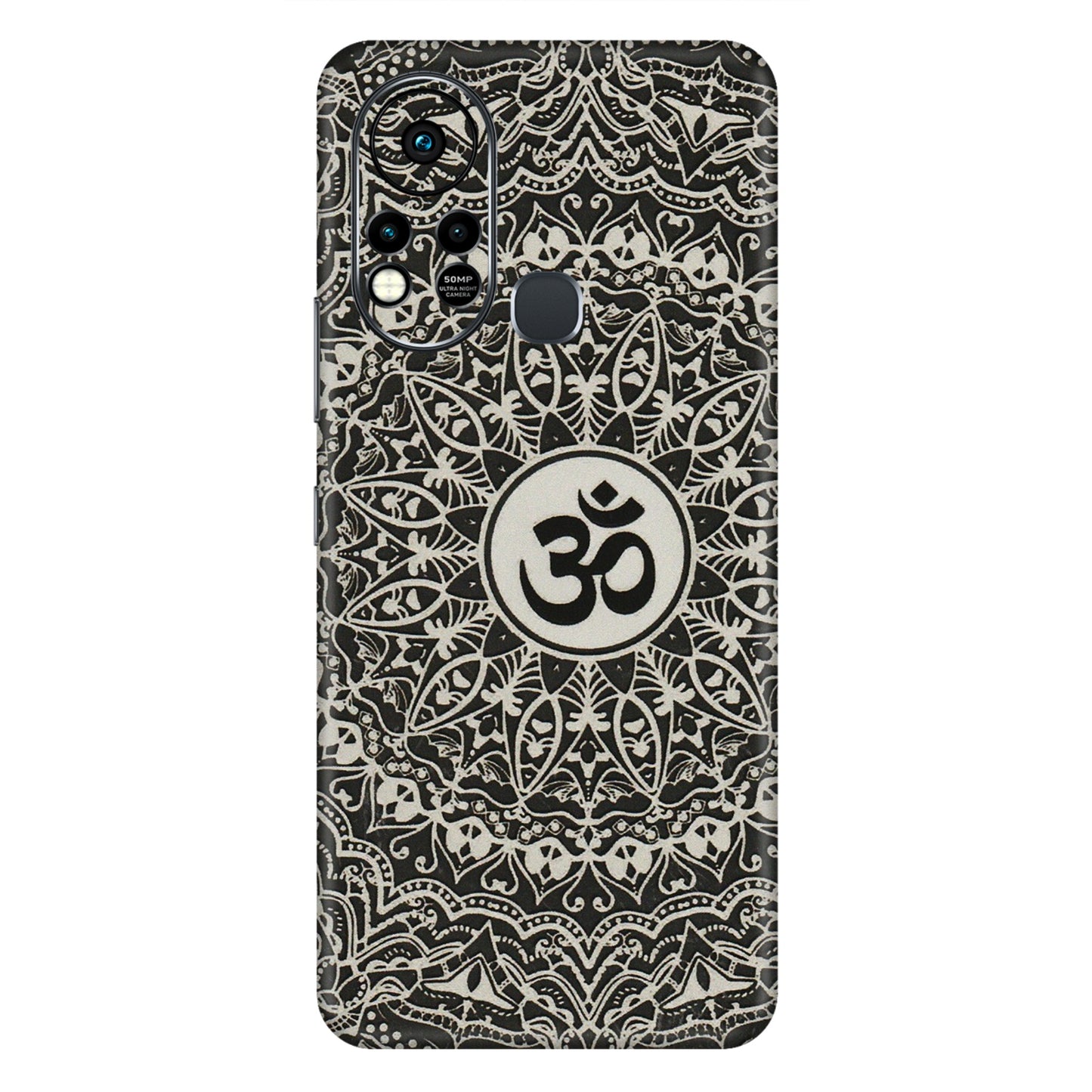 INFINIX Phone Skins (All Models) - Aum Elegant Mandala - 3D Embossed Finish (L-62) Infinix Hot 11S