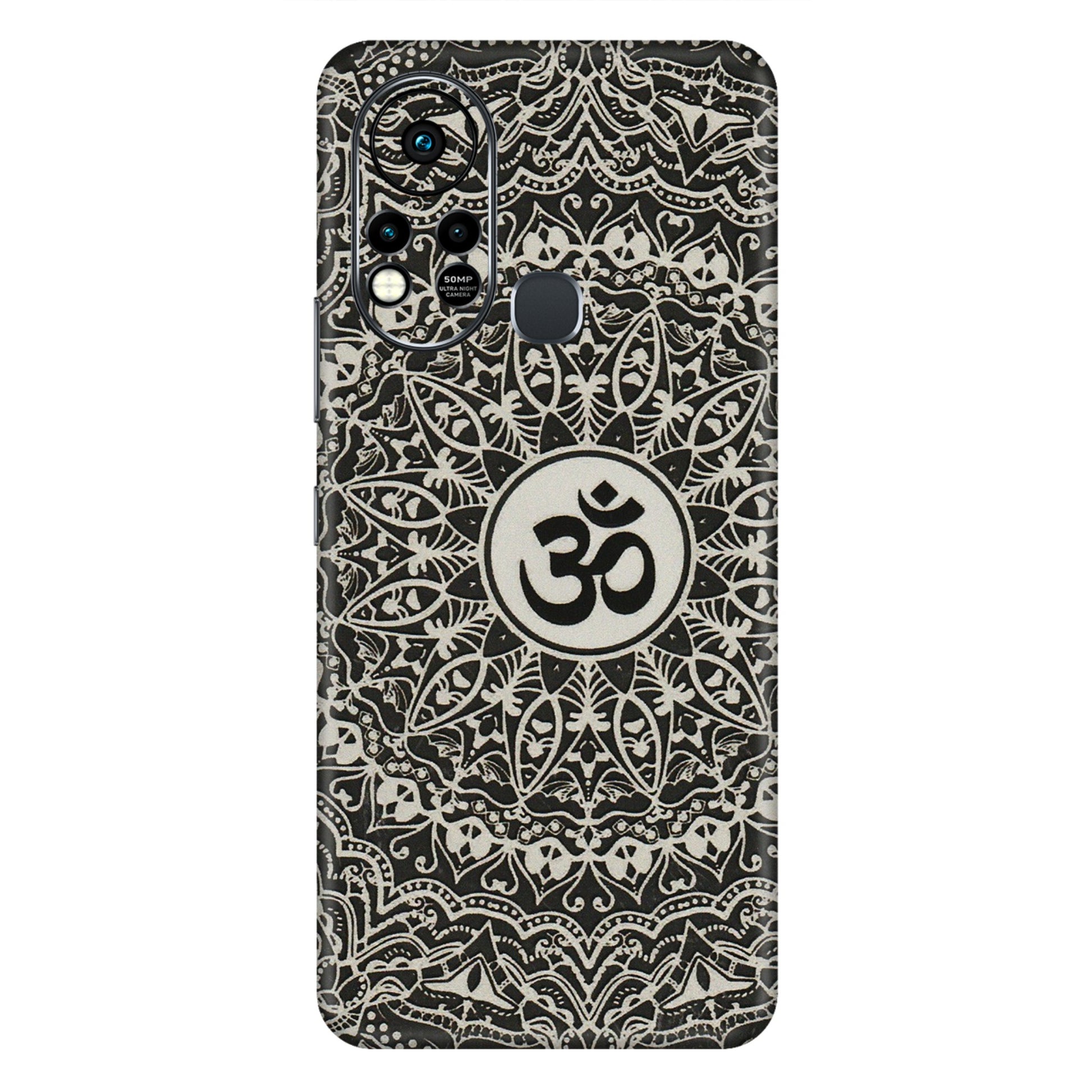 INFINIX Phone Skins (All Models) - Aum Elegant Mandala - 3D Embossed Finish (L-62) Infinix Hot 11S