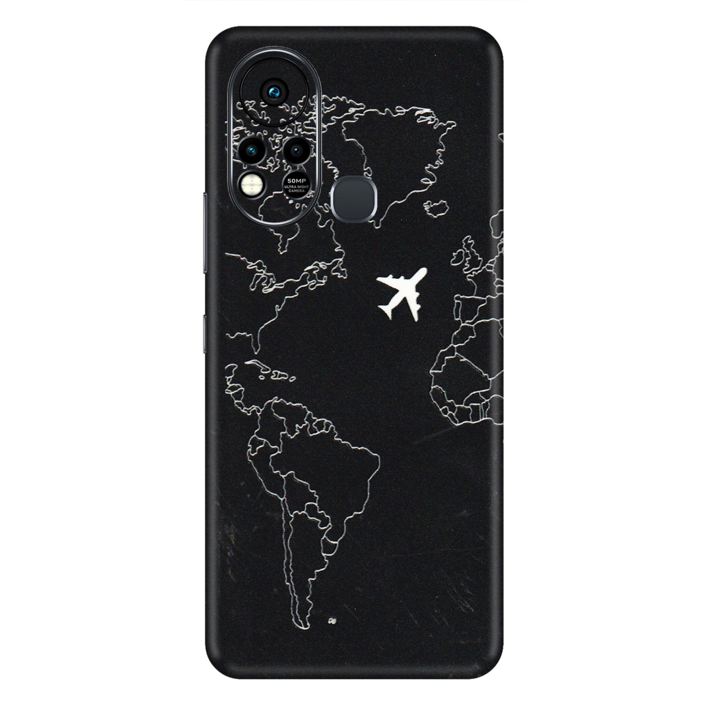 INFINIX Phone Skins (All Models) - Never Ending Travel - 3D Embossed Finish (L-79) Infinix Hot 11S