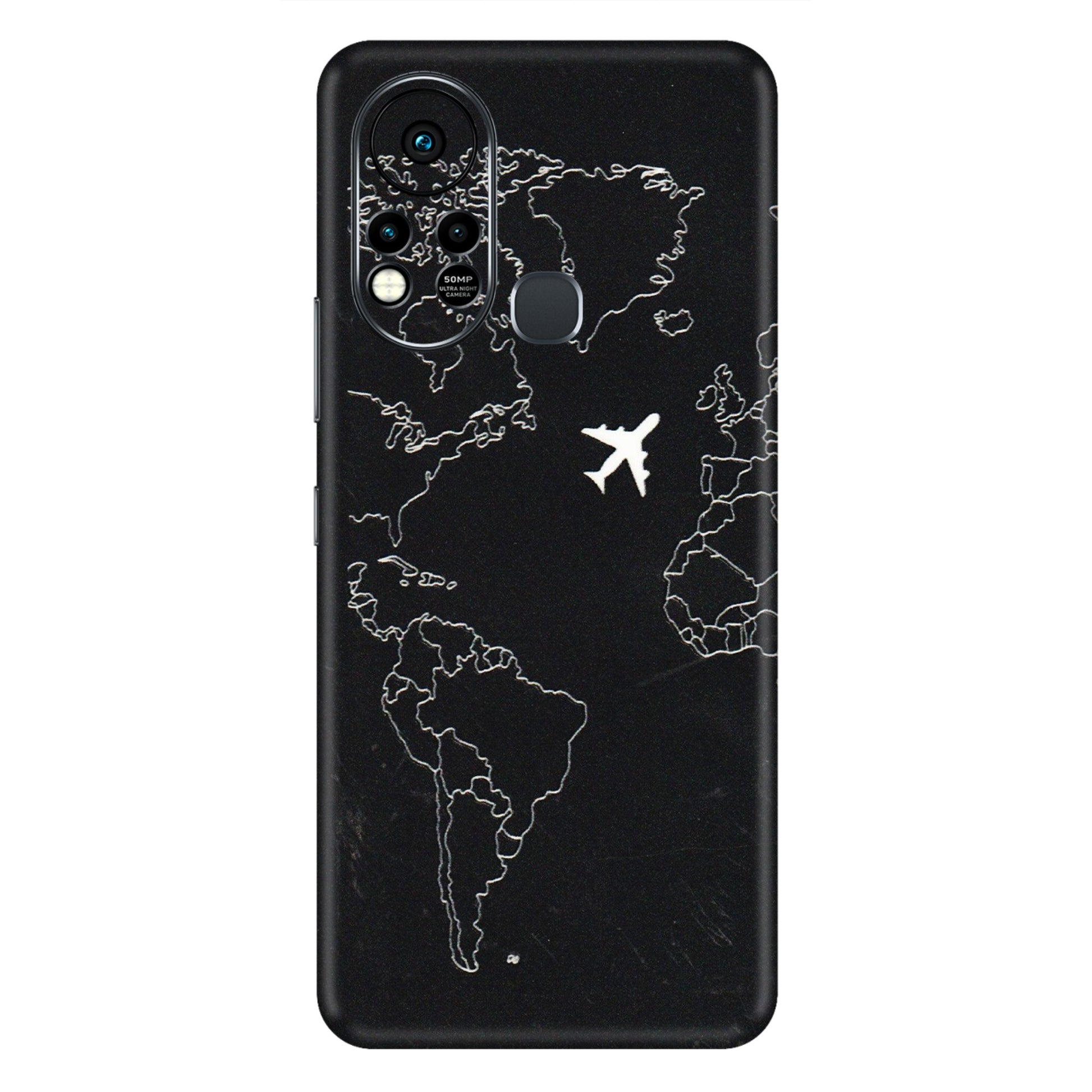 INFINIX Phone Skins (All Models) - Never Ending Travel - 3D Embossed Finish (L-79) Infinix Hot 11S