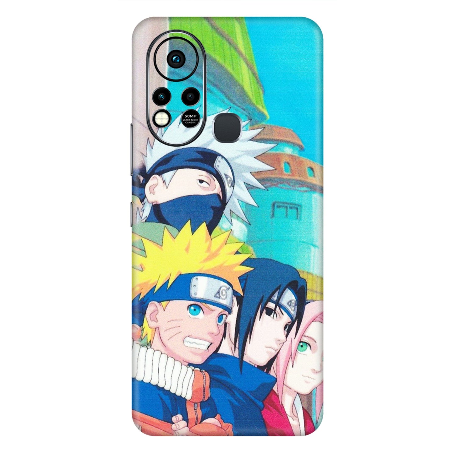 INFINIX Phone Skins (All Models) - Team Minato And Kakashi - Matte Finish (M-101) Infinix Hot 11S