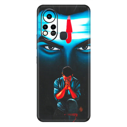 INFINIX Phone Skins (All Models) - Mahakal Bhakt - Matte Finish (M-112) Infinix Hot 11S
