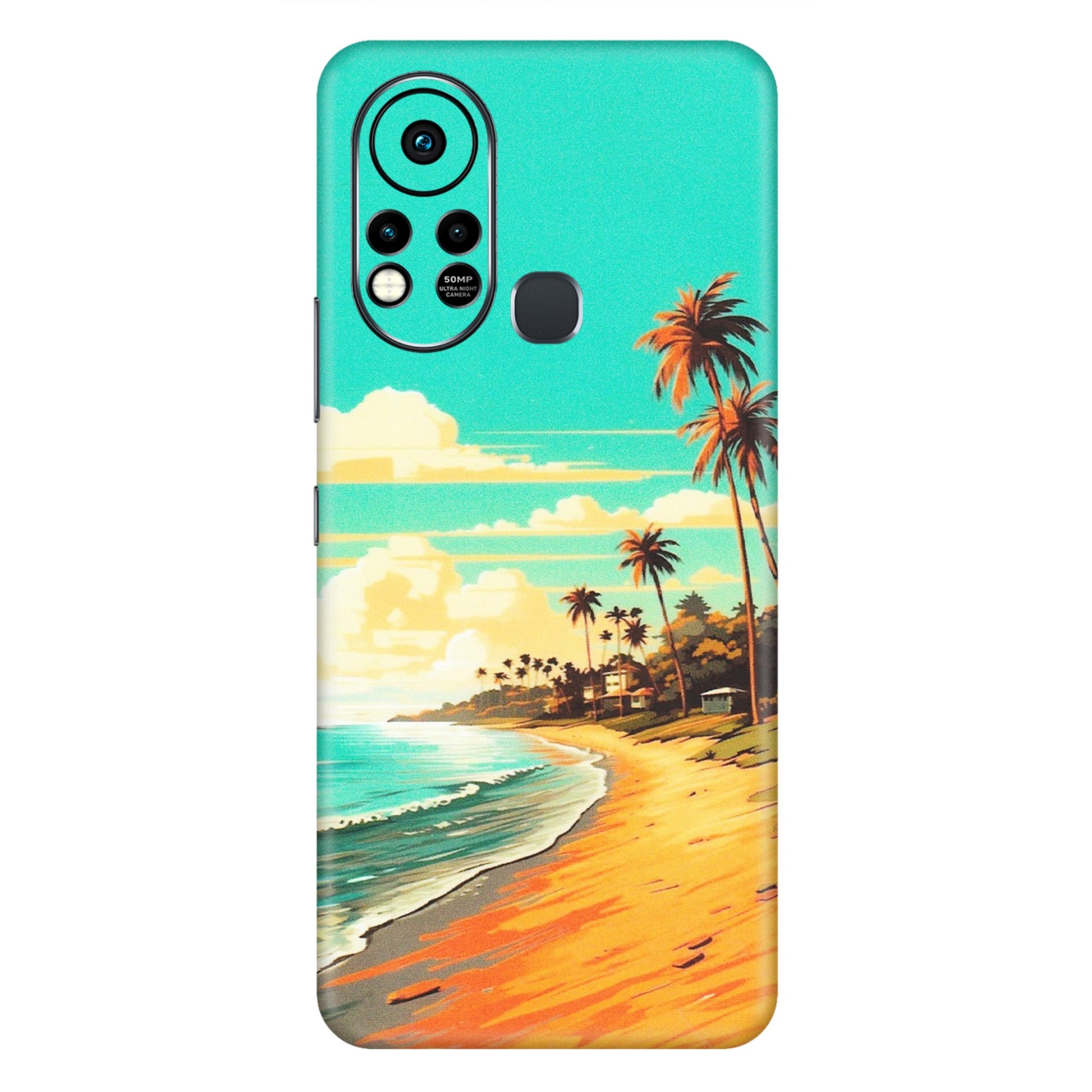 INFINIX Phone Skins (All Models) - Miami Beach - Matte Finish (M-136) Infinix Hot 11S