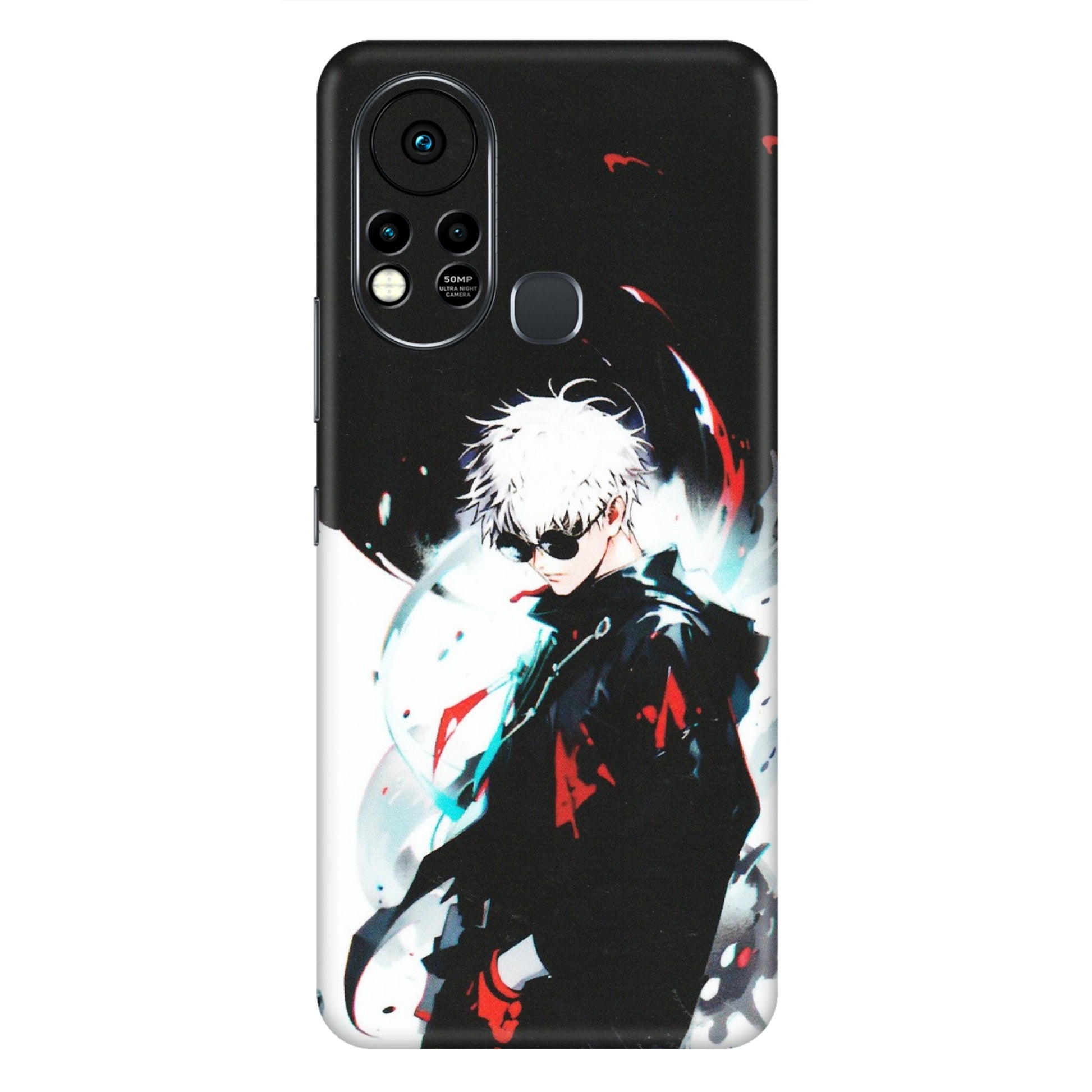 INFINIX Phone Skins (All Models) - Gojo Powerful Charater Kaisen Anime - Matte Finish (M-144) Infinix Hot 11S