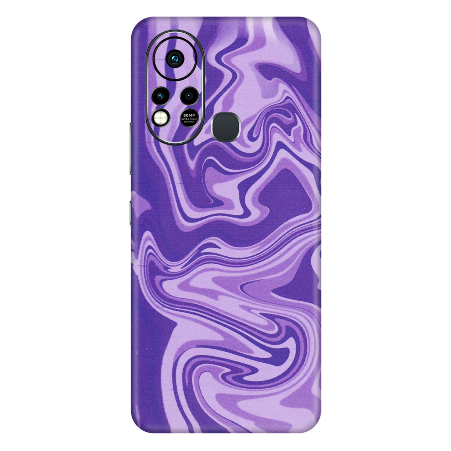 INFINIX Phone Skins (All Models) - Hazy Purple Nights - Matte Finish (M-14) Infinix Hot 11S