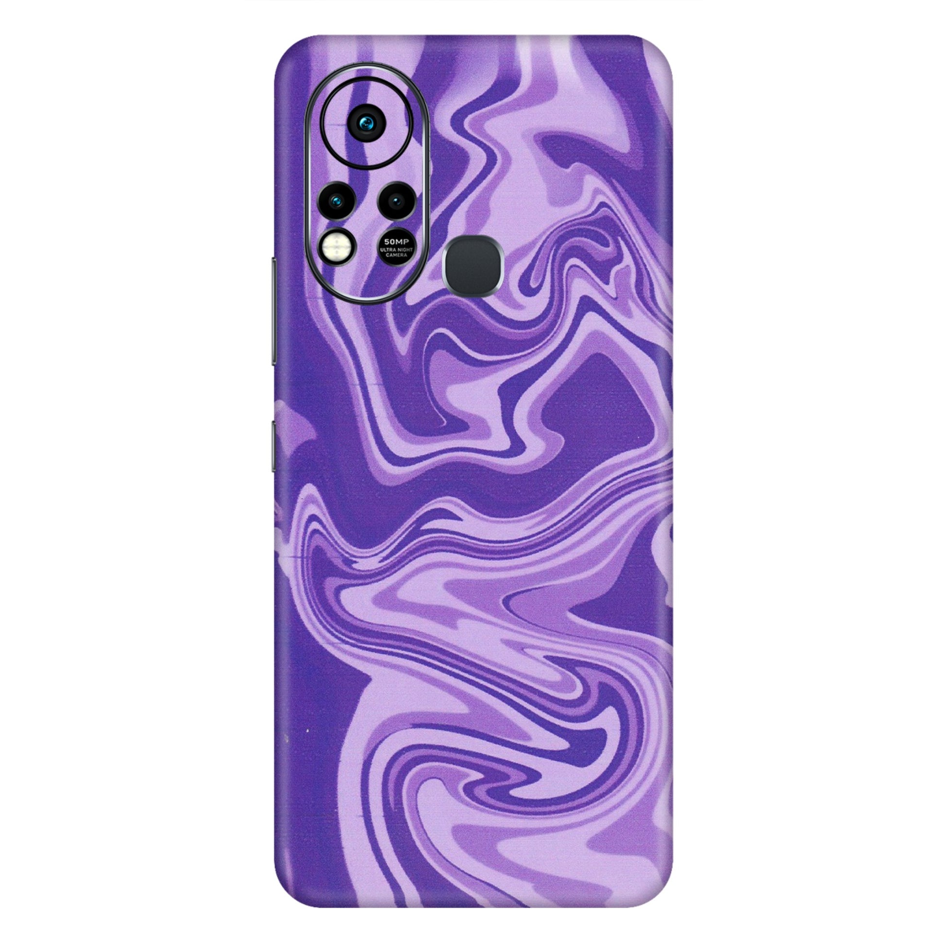 INFINIX Phone Skins (All Models) - Hazy Purple Nights - Matte Finish (M-14) Infinix Hot 11S