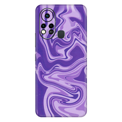 INFINIX Phone Skins (All Models) - Hazy Purple Nights - Matte Finish (M-14) Infinix Hot 11S