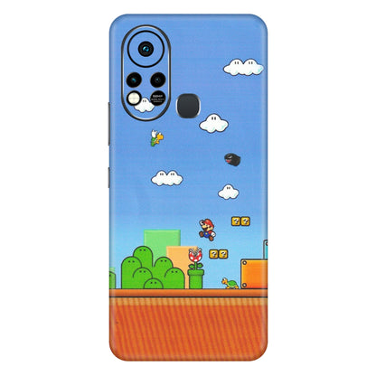 INFINIX Phone Skins (All Models) - Mario Game Scene - Matte Finish (M-24) Infinix Hot 11S