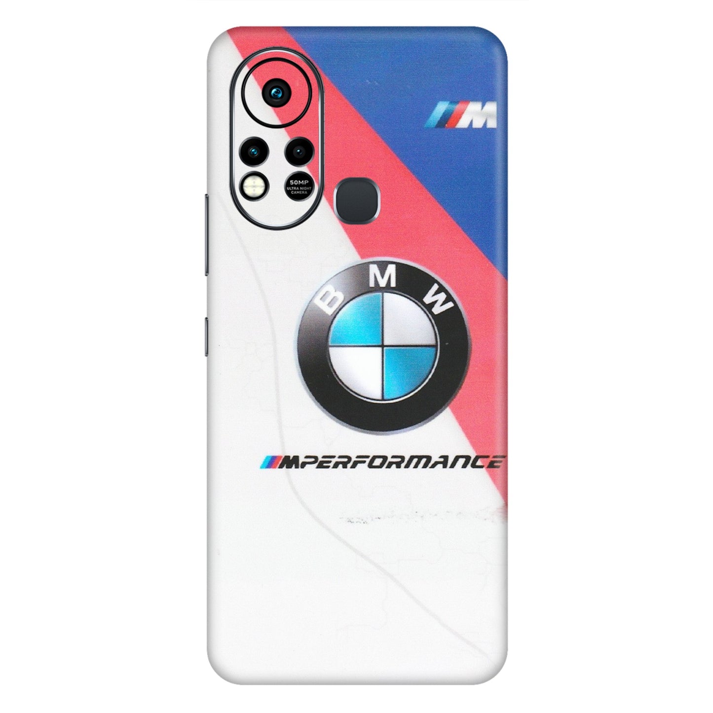 INFINIX Phone Skins (All Models) - BMW Logo Performance - Matte Finish (M-27) Infinix Hot 11S