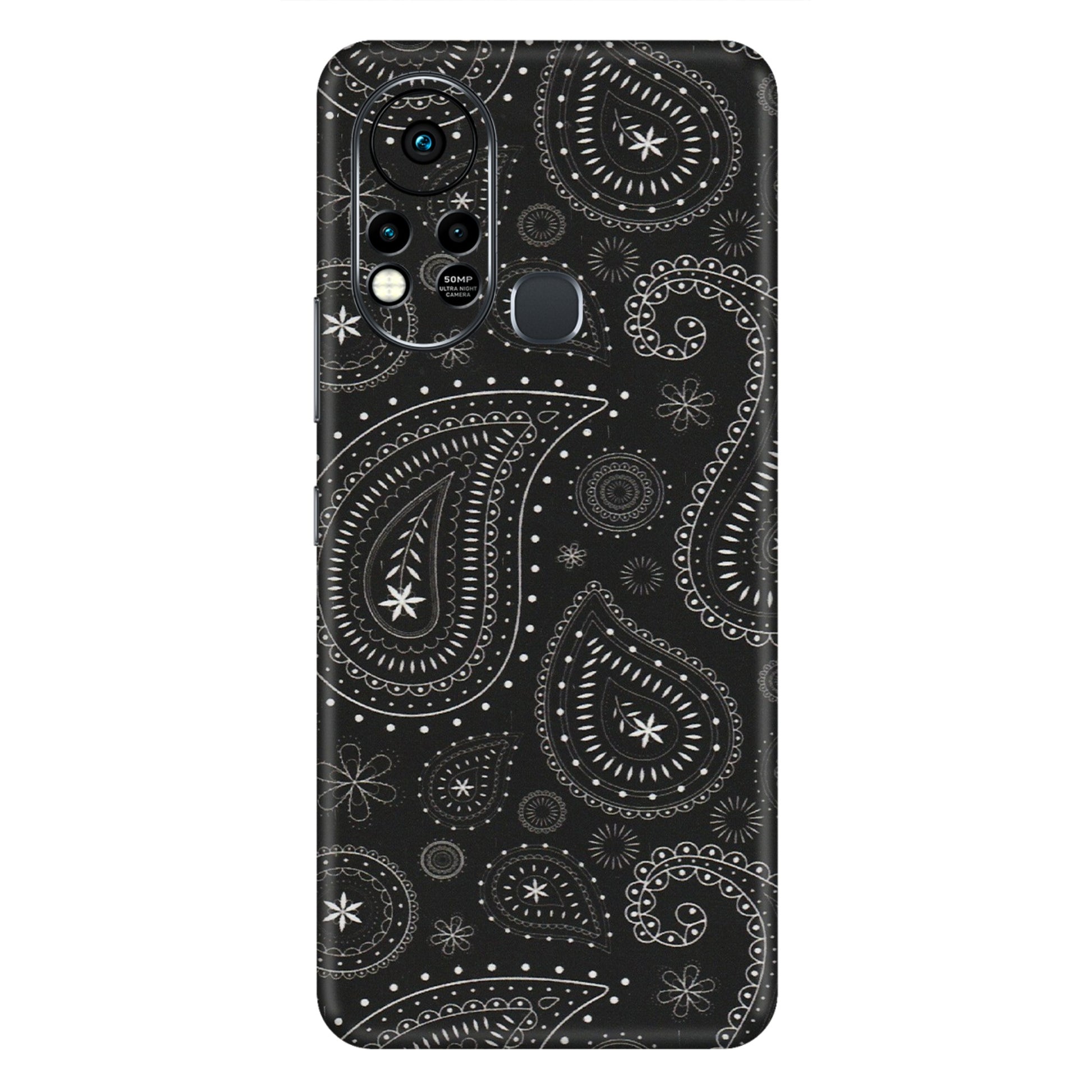 INFINIX Phone Skins (All Models) - Black Sober Kerry - Matte Finish (M-37) Infinix Hot 11S