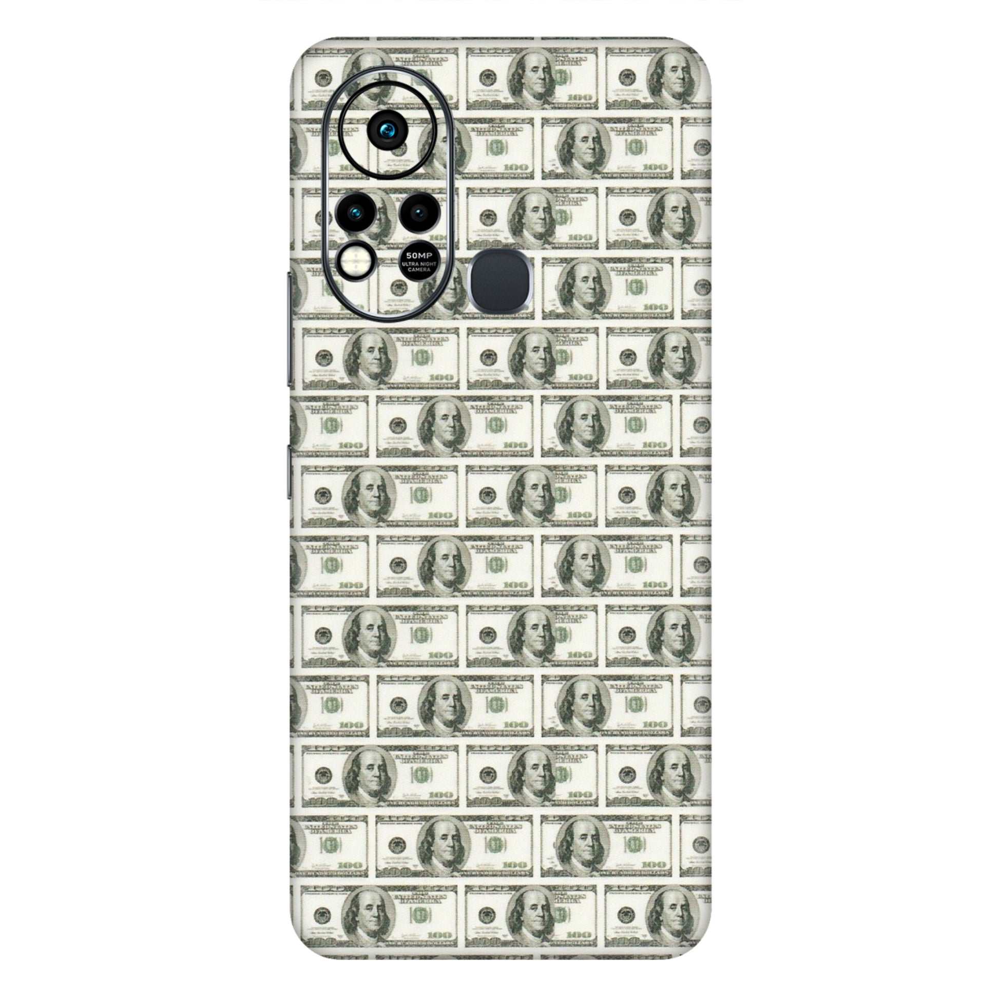 INFINIX Phone Skins (All Models) - I Love Dollars - Matte Finish (M-40) Infinix Hot 11S