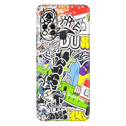 INFINIX Phone Skins (All Models) - Dope Graffiti - Matte Finish (M-61) Infinix Hot 11S