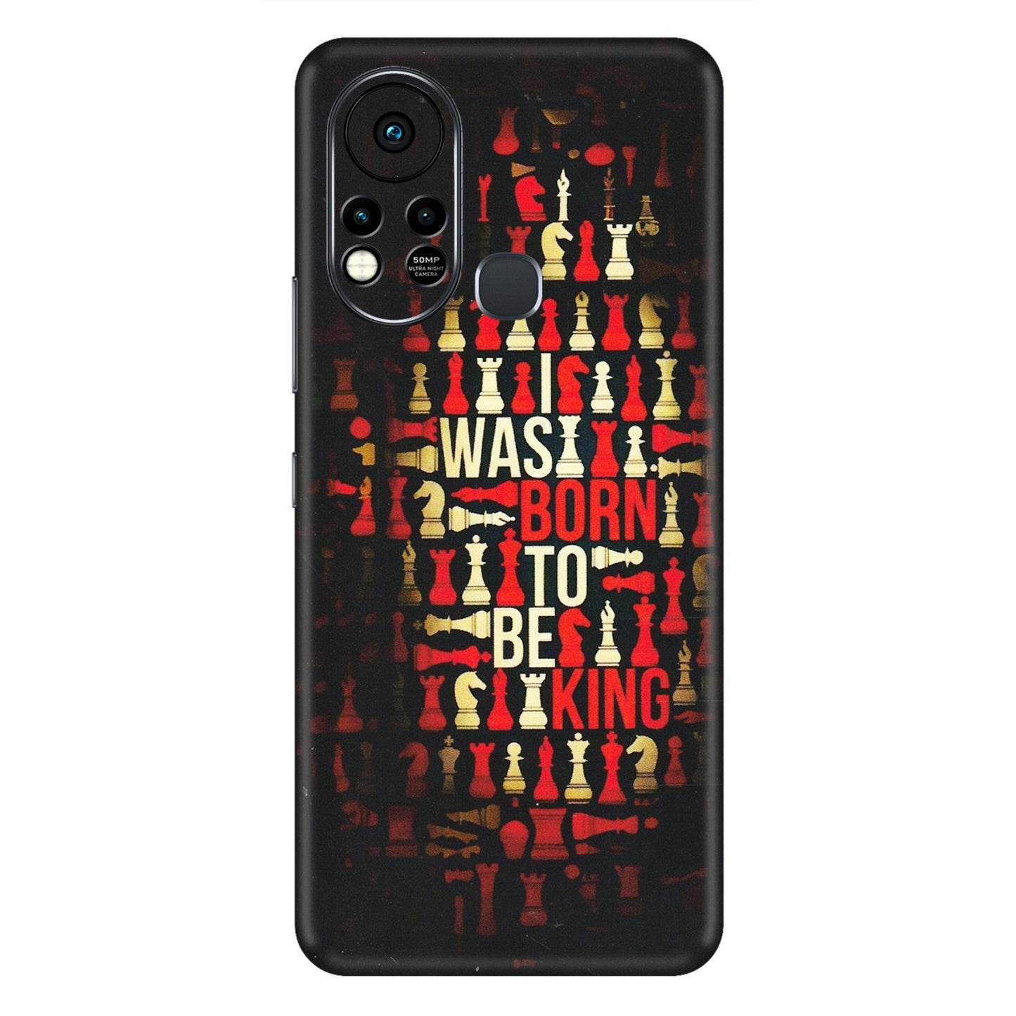 INFINIX Phone Skins (All Models) - Born To Be King - Matte Finish (M-73) Infinix Hot 11S