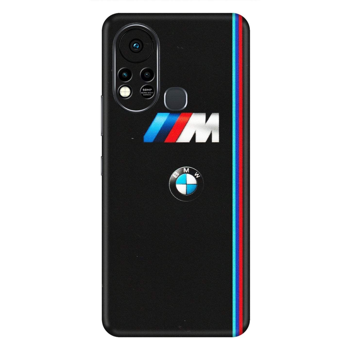 INFINIX Phone Skins (All Models) - Styling With Black BMW - Matte Finish (M-74) Infinix Hot 11S