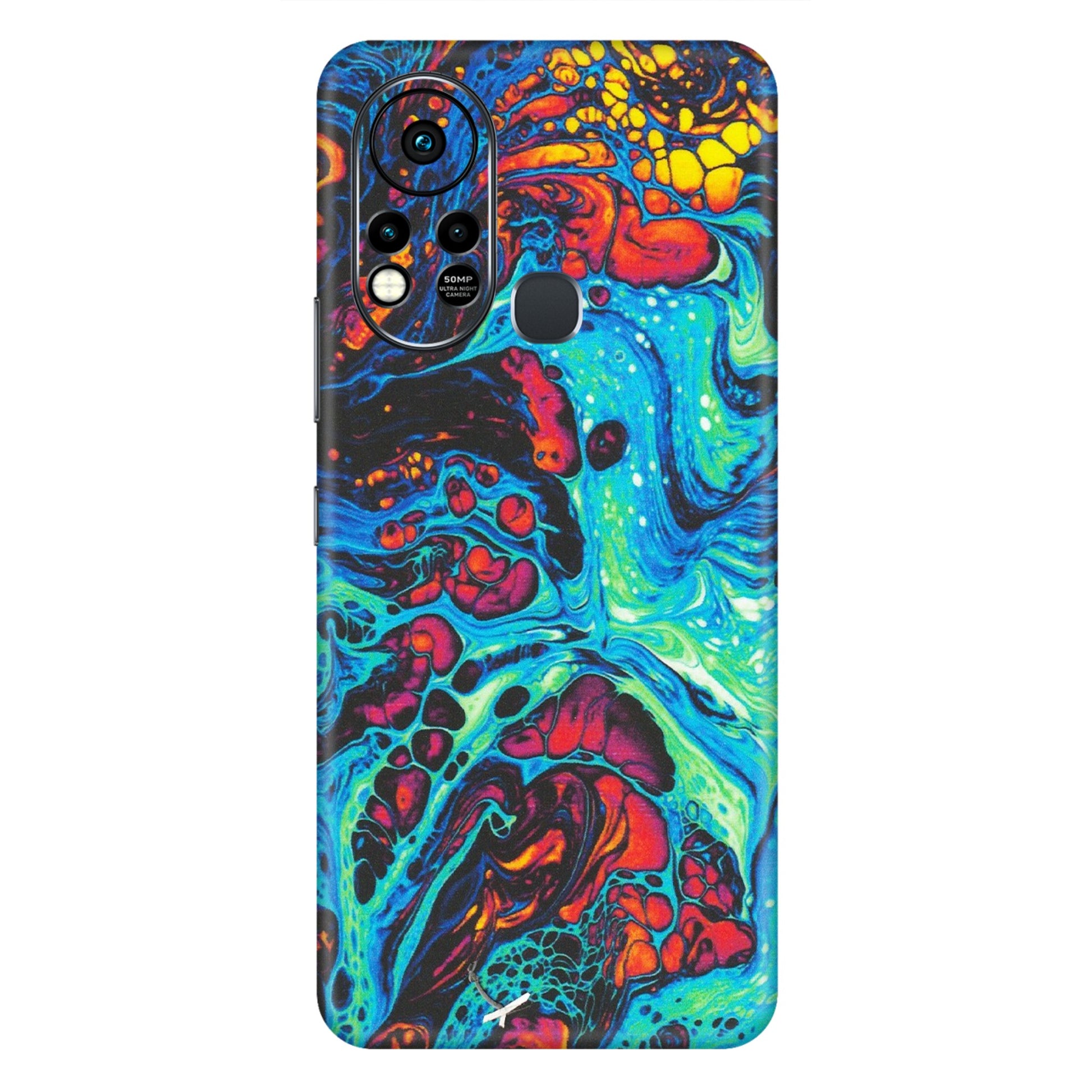 INFINIX Phone Skins (All Models) - Majestic Galactic Marbel - Matte Finish (M-85) Infinix Hot 11S