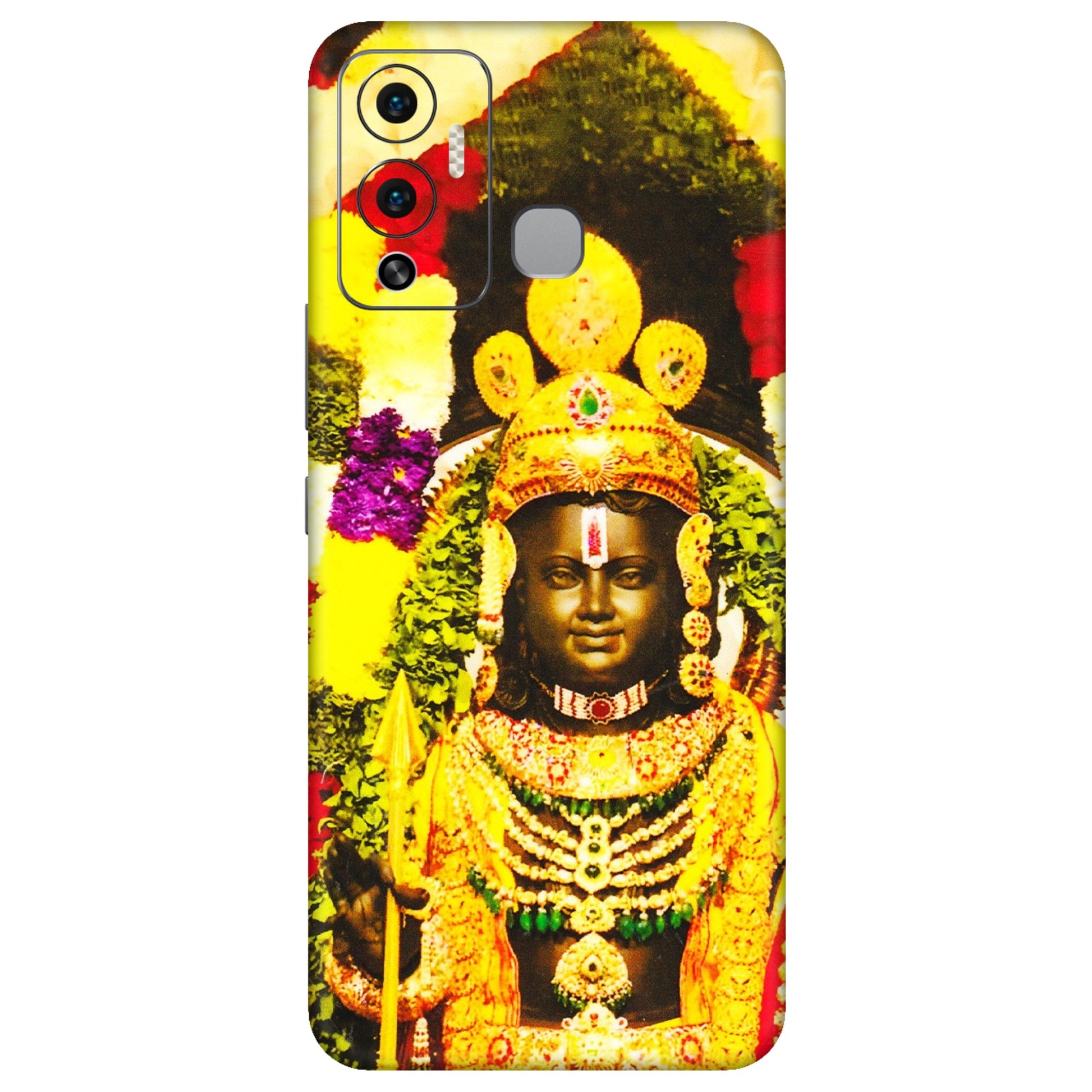 INFINIX Phone Skins (All Models) - Ram Lalla Ayodhya - 3D Embossed Finish (L-103) Infinix Hot 12 Play