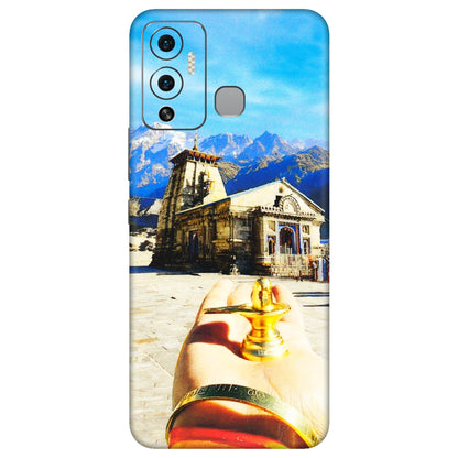 INFINIX Phone Skins (All Models) - Beauty of Kedarnath - 3D Embossed Finish (L-108) Infinix Hot 12 Play
