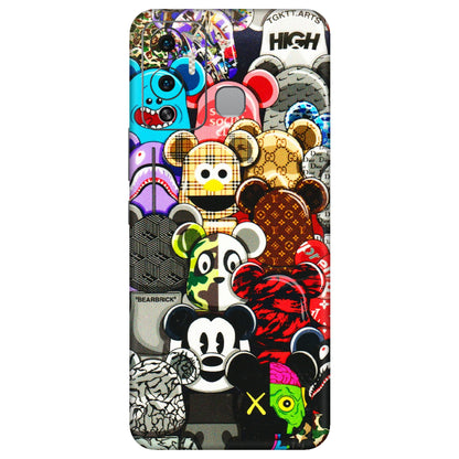 INFINIX Phone Skins (All Models) - More Mickey Mouses - 3D Embossed Finish (L-118) Infinix Hot 12 Play
