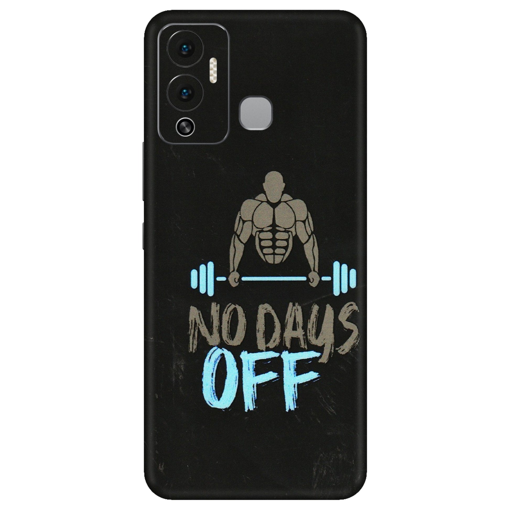 INFINIX Phone Skins (All Models) - Gym Lover - 3D Embossed Finish (L-127) Infinix Hot 12 Play