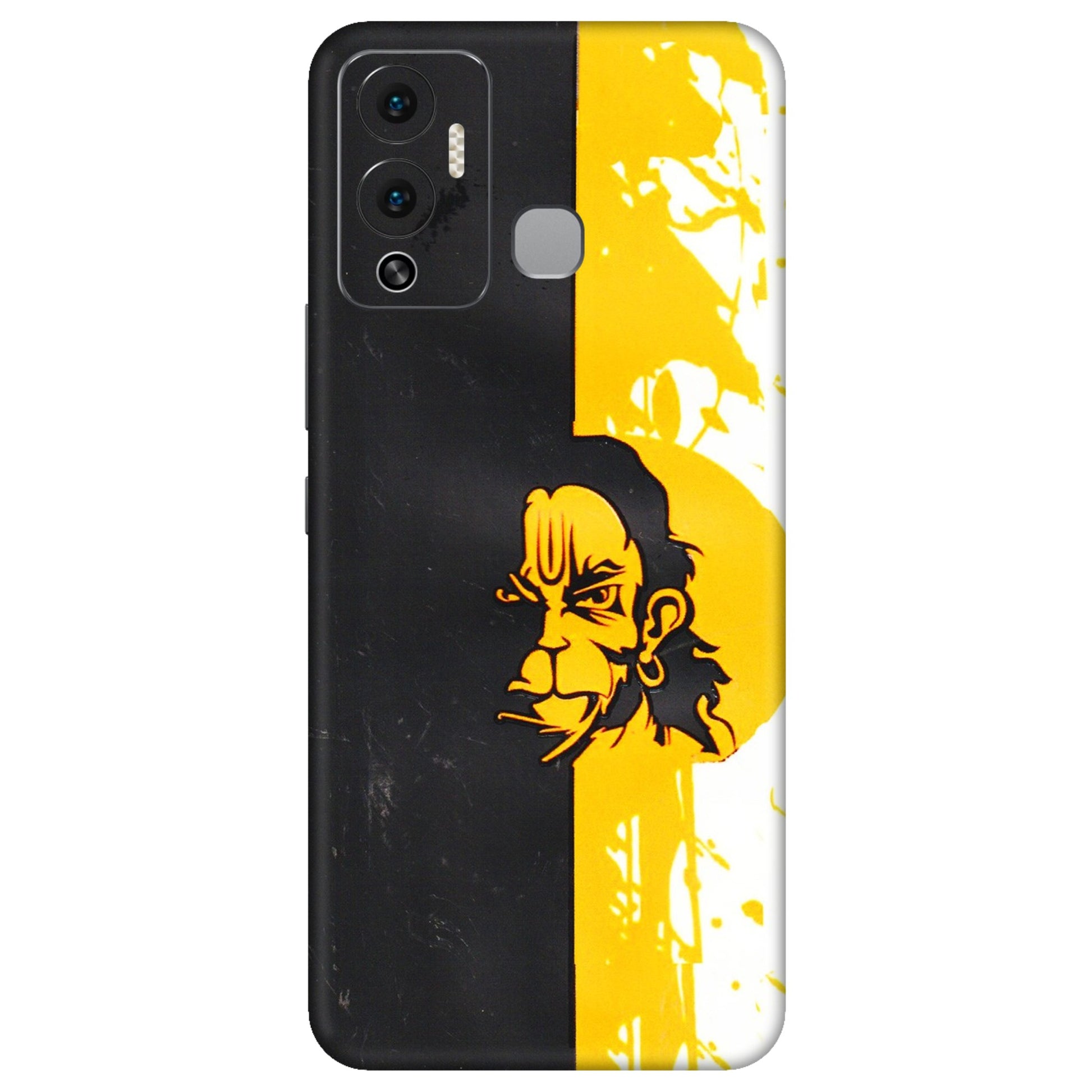 INFINIX Phone Skins (All Models) - Bajrangbali - 3D Embossed Finish (L-151) Infinix Hot 12 Play