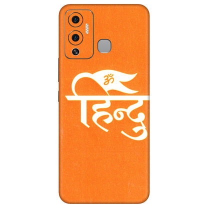 INFINIX Phone Skins (All Models) - Hindu Kesari - 3D Embossed Finish (L-154) Infinix Hot 12 Play