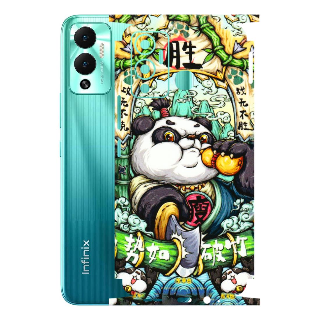 INFINIX Phone Skins (All Models) - Royal Rich Panda - 3D Embossed Finish (L-170) Infinix Hot 12 Play