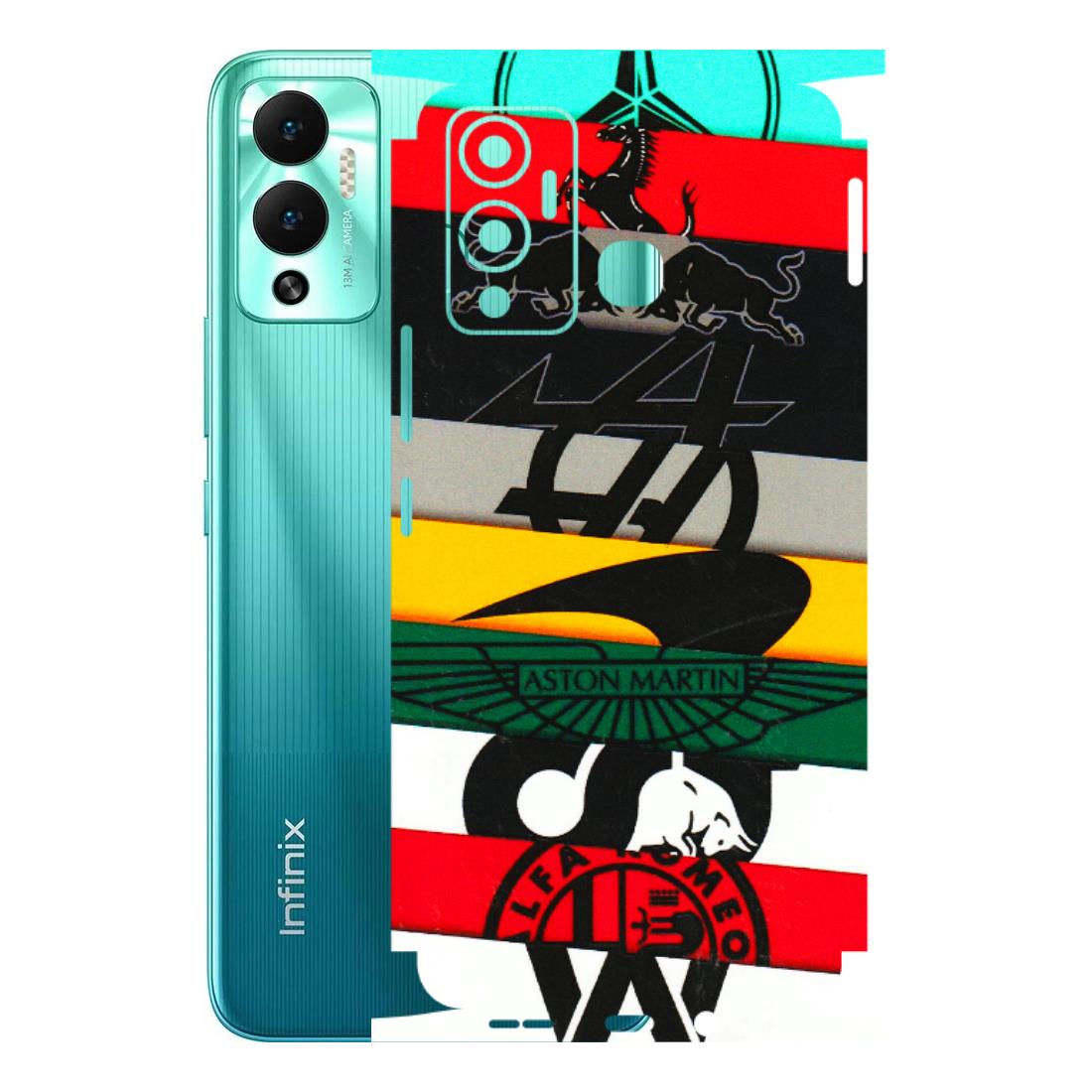 INFINIX Phone Skins (All Models) - Multi Designer Brands - 3D Embossed Finish (L-187) Infinix Hot 12 Play