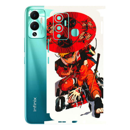 INFINIX Phone Skins (All Models) - Naruto - 3D Embossed Finish (L-208) Infinix Hot 12 Play
