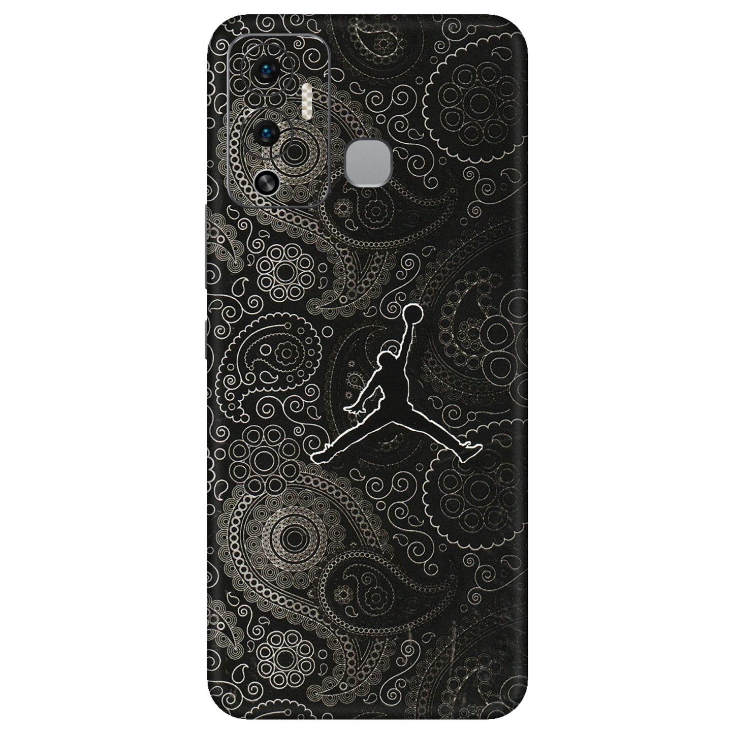 INFINIX Phone Skins (All Models) - Basketball Player Artwork - 3D Embossed Finish (L-215) Infinix Hot 12 Play