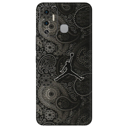 INFINIX Phone Skins (All Models) - Basketball Player Artwork - 3D Embossed Finish (L-215) Infinix Hot 12 Play