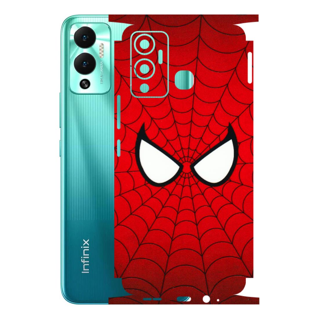 INFINIX Phone Skins (All Models) - Spidey Eyes - 3D Embossed Finish (L-257) Infinix Hot 12 Play