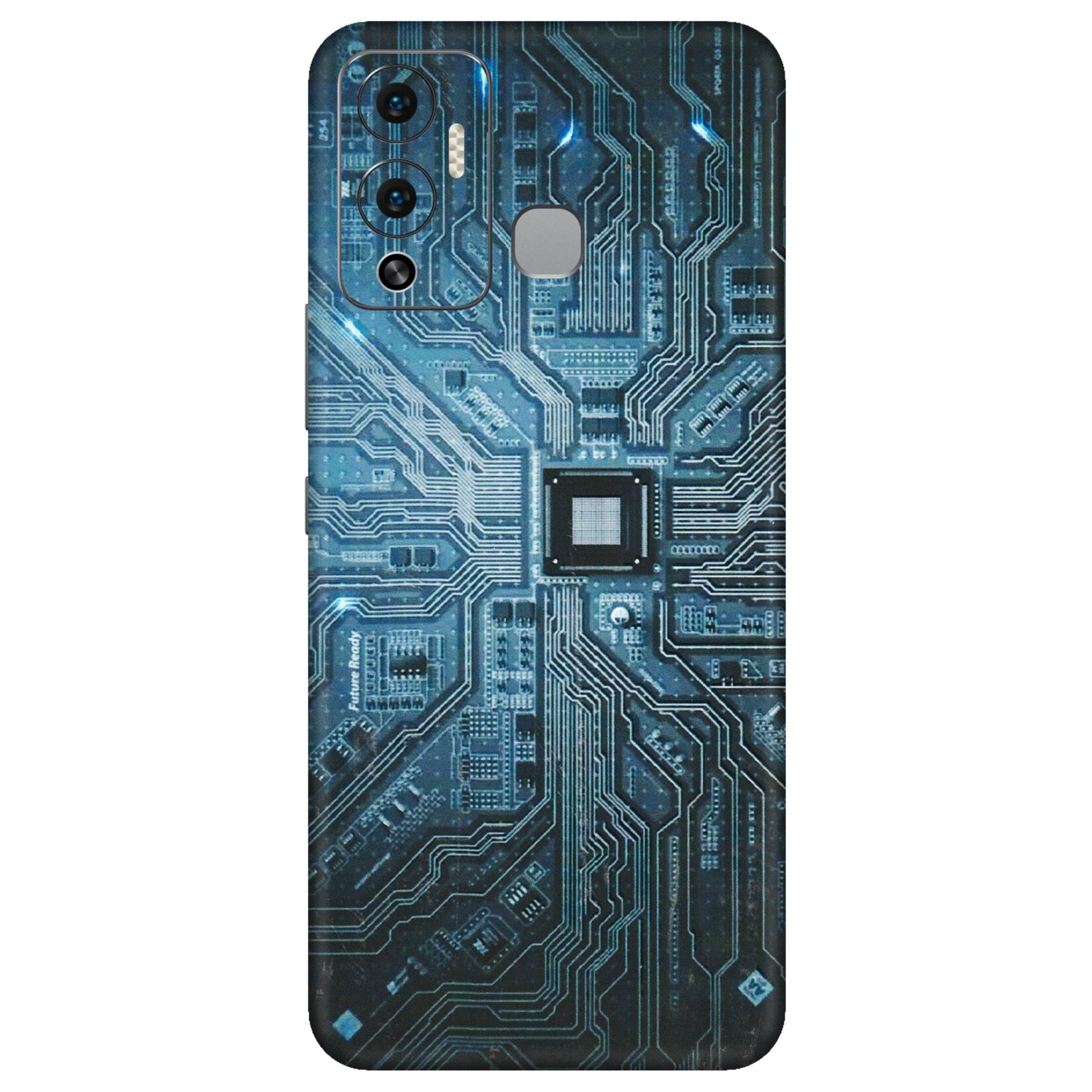 INFINIX Phone Skins (All Models) - Original Circuit - 3D Embossed Finish (L-267) Infinix Hot 12 Play