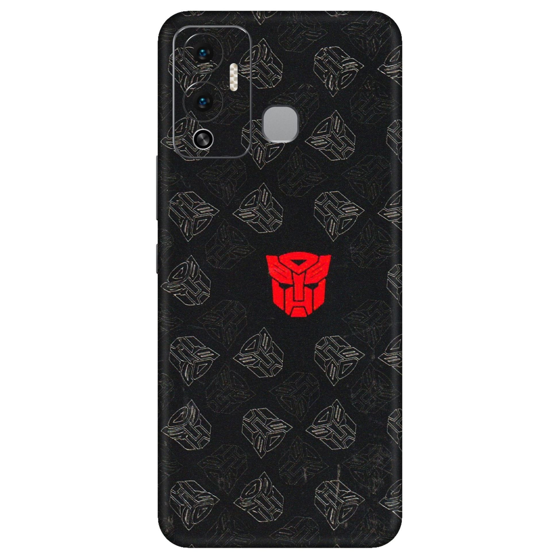 INFINIX Phone Skins (All Models) - Transformers Devastation - 3D Embossed Finish (L-301) Infinix Hot 12 Play